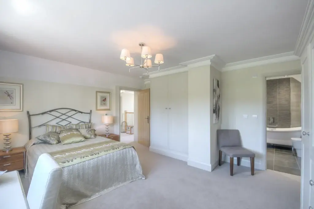 Handmade built-in bedroom wardrobe and luxury interiors by Downland & Scullery in Worthing, West Sussex